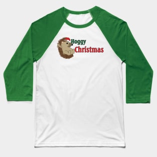 Hoggy Christmas Baseball T-Shirt